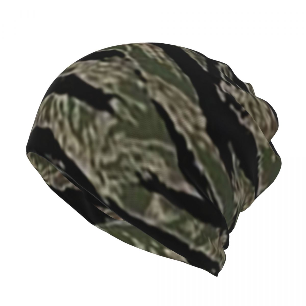 Tiger Stripe Camouflage Milita - Knit Beanie Hat Warm ulasan dan harga