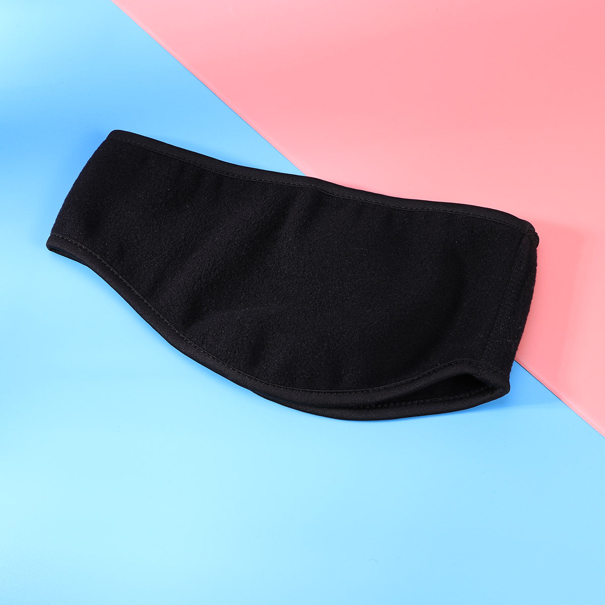Unisex Black Winter Ear Warmer - Fleece Ear Warmer Band ulasan dan harga