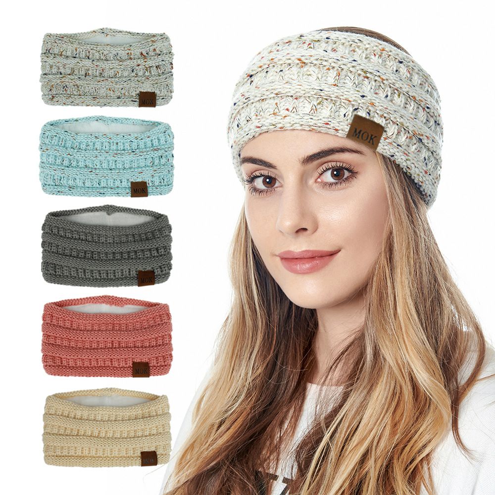Fashion Stretch Thick Fuzzy Ea - Fleece Ear Warmer Band ulasan dan harga
