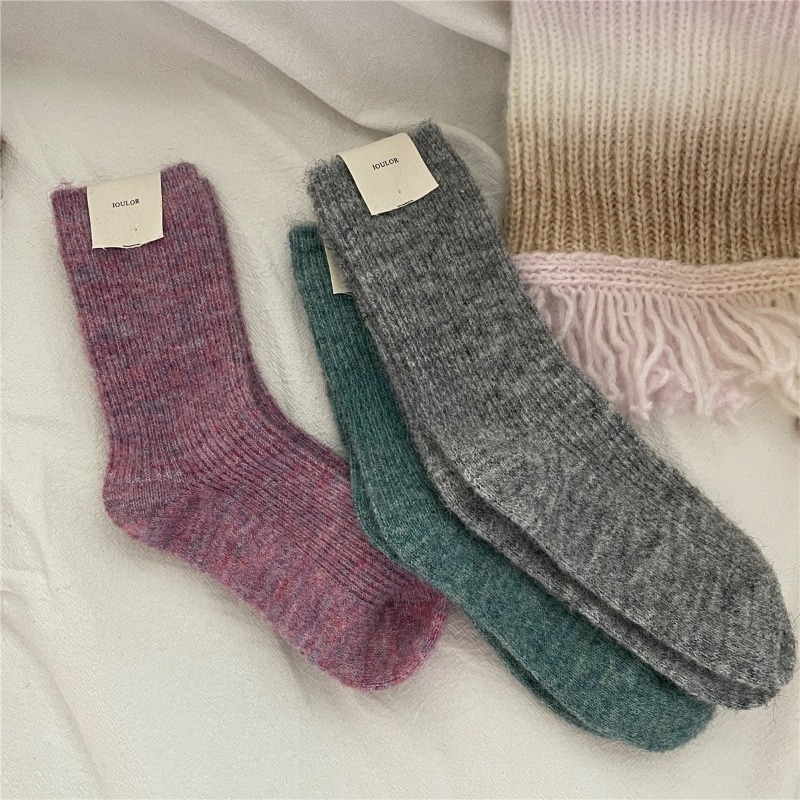 9 pairs New Winter Thermal Ove - Thermal Sock Wool ulasan dan harga