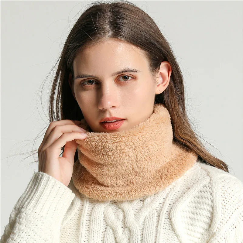 New Cashmere Warm Neckerchief  - Wool Scarf Men ulasan dan harga