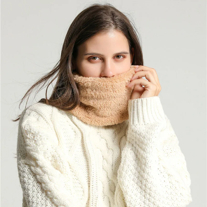 New Cashmere Warm Neckerchief  - Wool Scarf Men ulasan dan harga