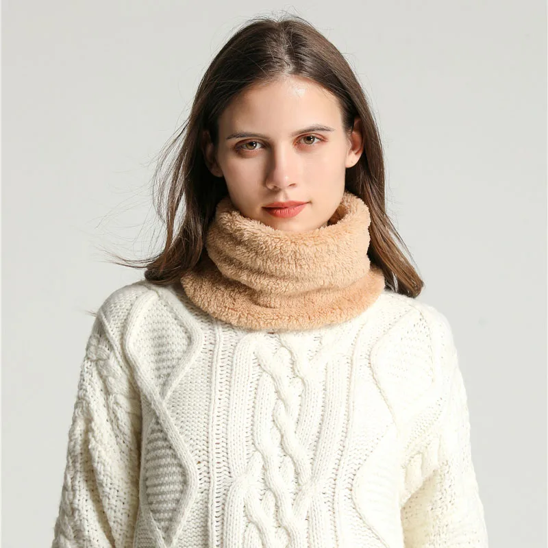 New Cashmere Warm Neckerchief  - Wool Scarf Men ulasan dan harga