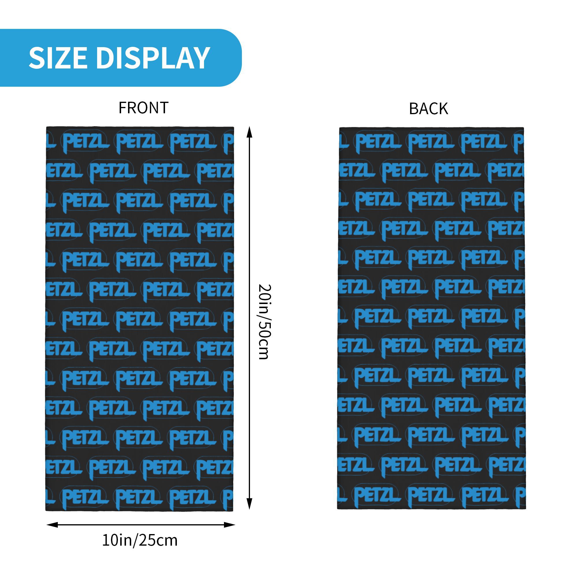 Custom P-Petzls Classical Logo - Neck Gaiter Fleece ulasan dan harga