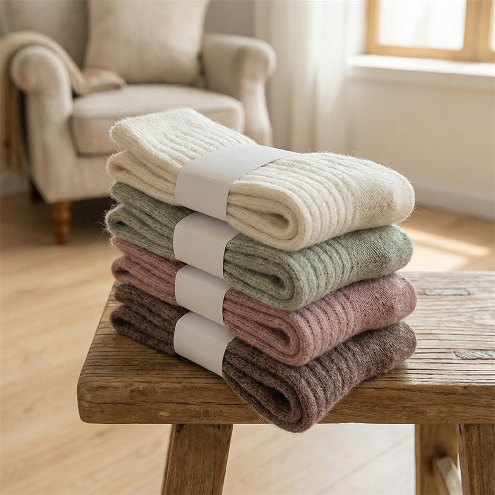 Wool Socks Women's Female Wint - Thermal Sock Wool ulasan dan harga