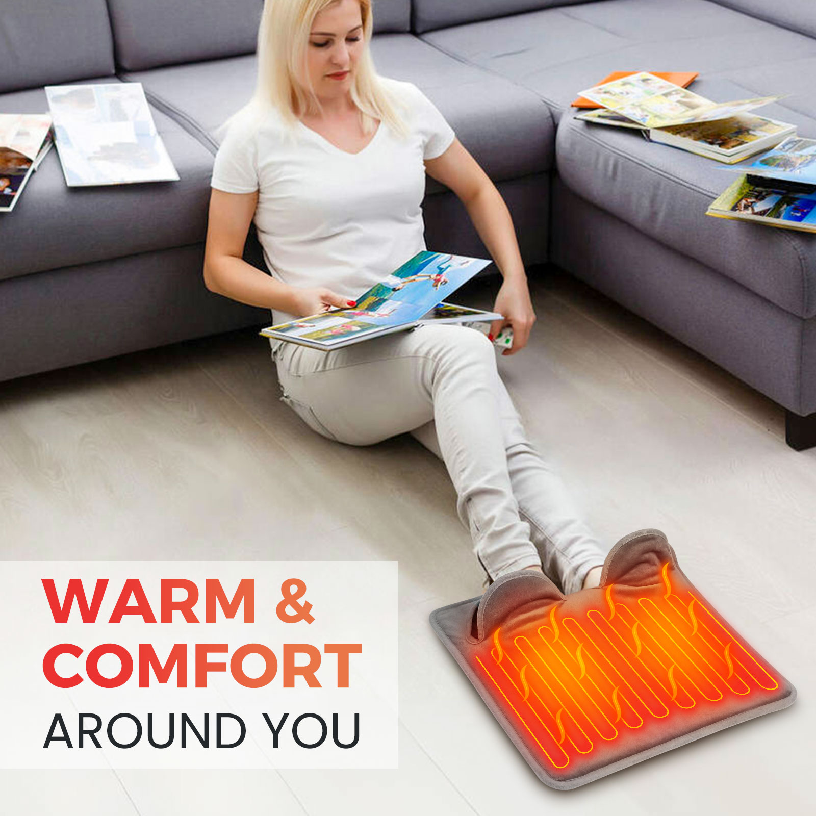 Electric Heating Foot Warmer W - Hand Warmer Electric ulasan dan harga