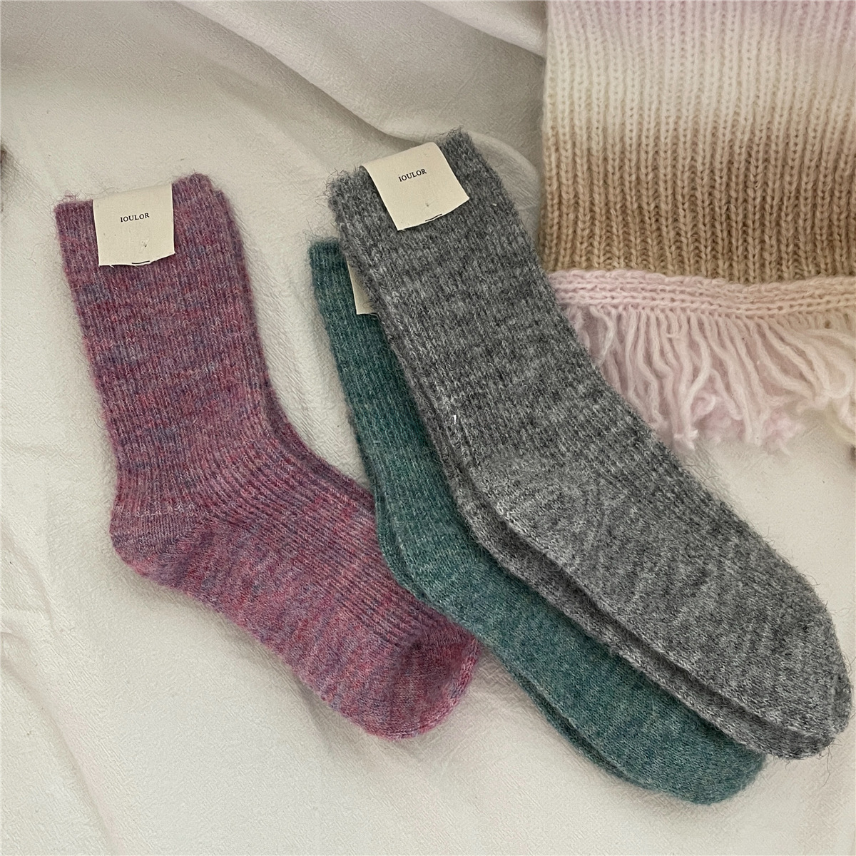 Autumn Winter Thermal Women So - Thermal Sock Wool ulasan dan harga