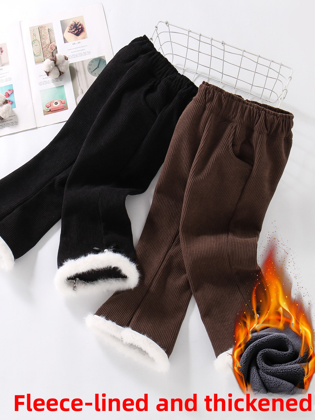Thiened Fce Children's Bell Bo - Corduroy Pant Warm ulasan dan harga