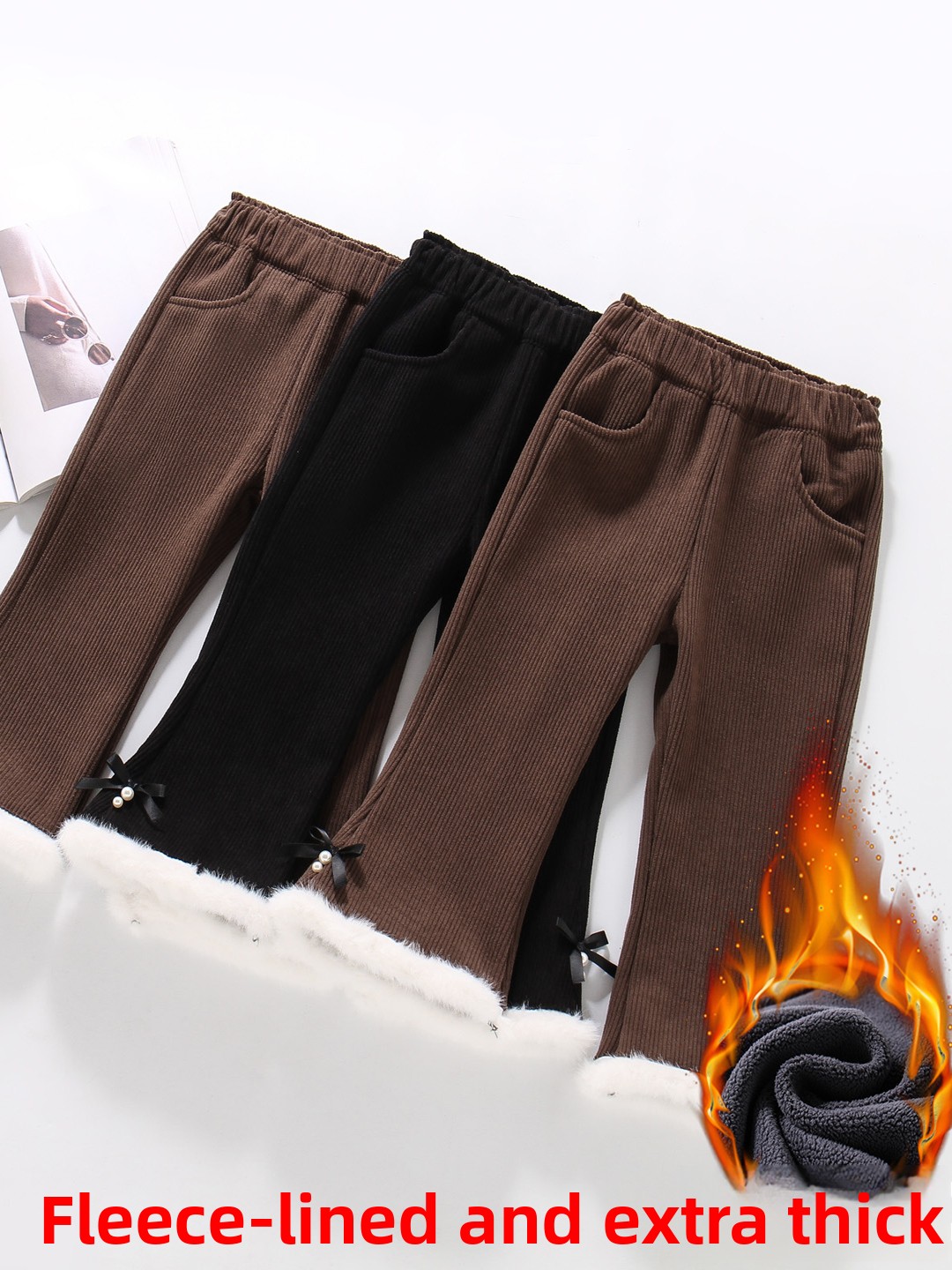 Thiened Fce Children's Bell Bo - Corduroy Pant Warm ulasan dan harga