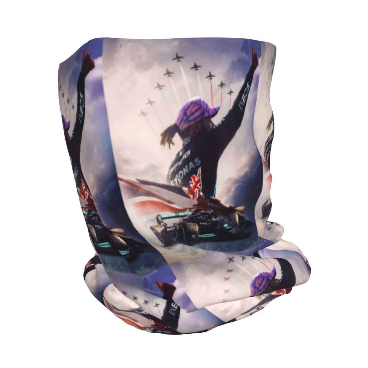 Glory_Lewis Hamilton_Art - F1  - Knit Beanie Hat Warm ulasan dan harga