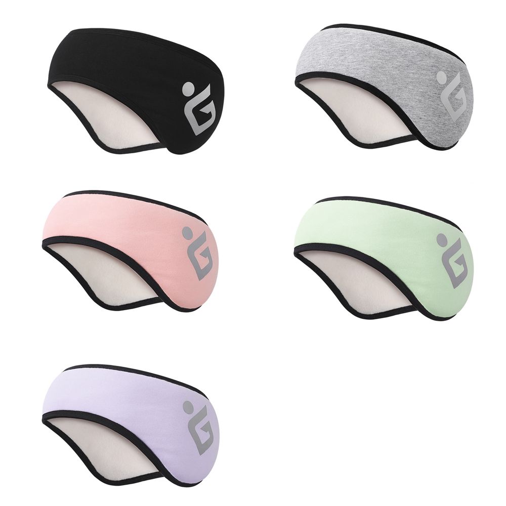 Windproof Hair Bands Headscarf - Fleece Ear Warmer Band ulasan dan harga