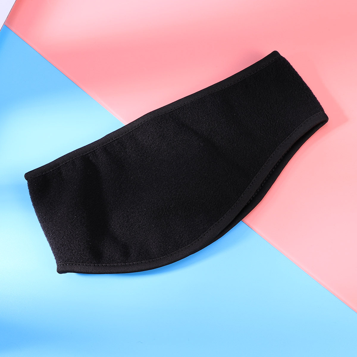 Unisex Black Ear Warmer Headba - Fleece Ear Warmer Band ulasan dan harga