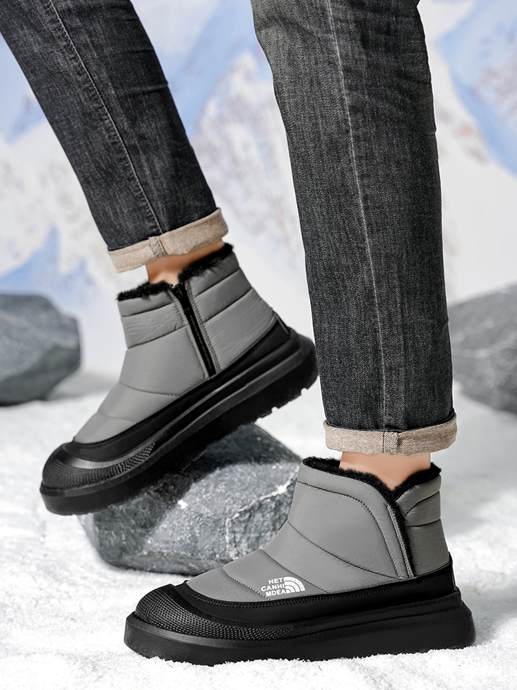 Winter Shoes Men 2026  Fur War - Waterproof Winter Boot ulasan dan harga