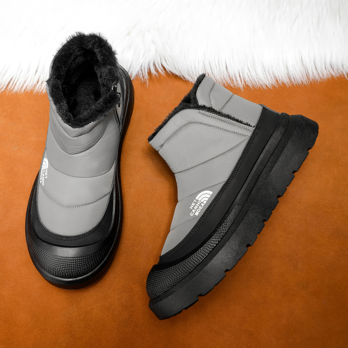 Winter Shoes Men 2026  Fur War - Waterproof Winter Boot ulasan dan harga