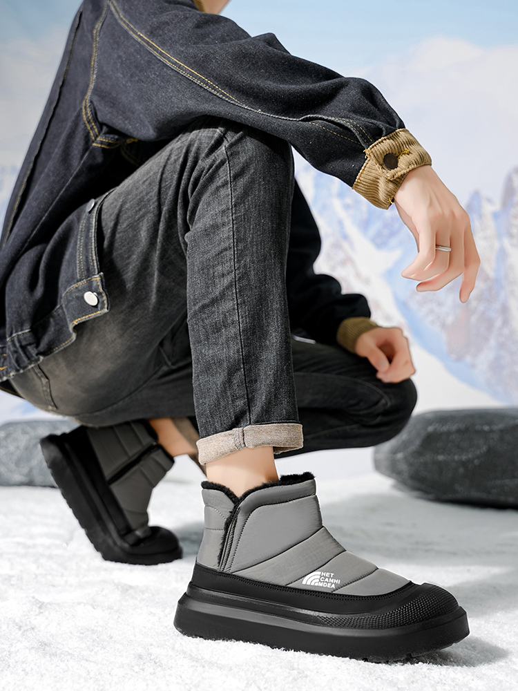 Winter Shoes Men 2026  Fur War - Waterproof Winter Boot ulasan dan harga