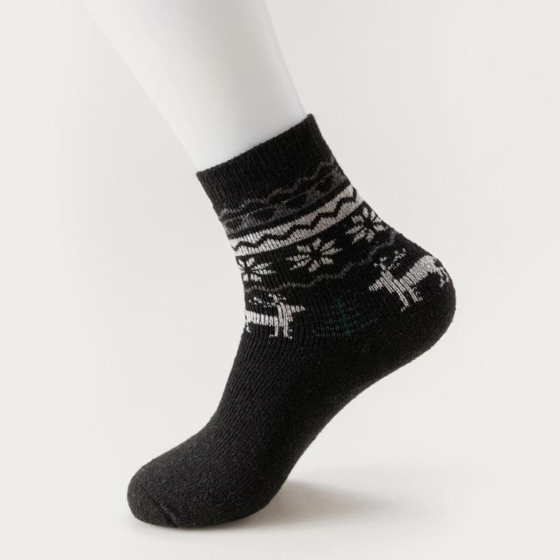5 Pairs Men's Faux Wool Socks  - Thermal Sock Wool ulasan dan harga