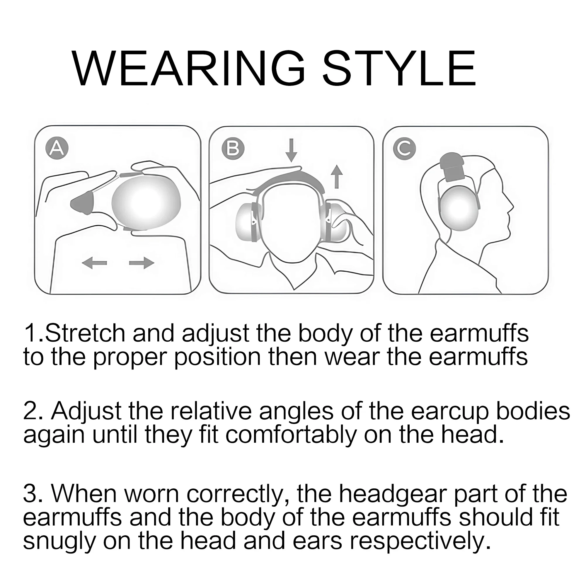 Outdoor Tactical Electronic Sh - Earmuffs Foldable ulasan dan harga