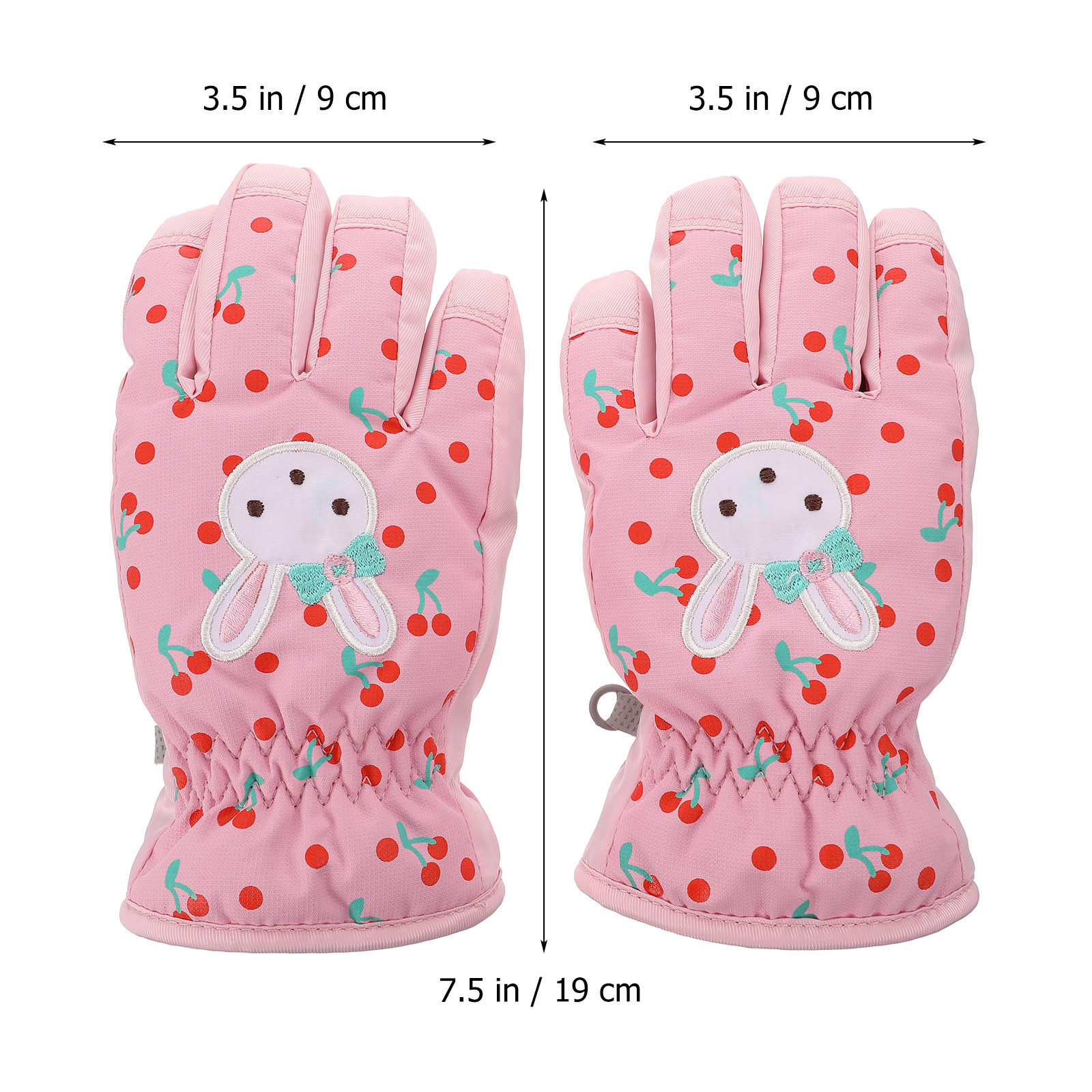1Pair Children Ski Gloves Wate - Snow Glove Insulated ulasan dan harga