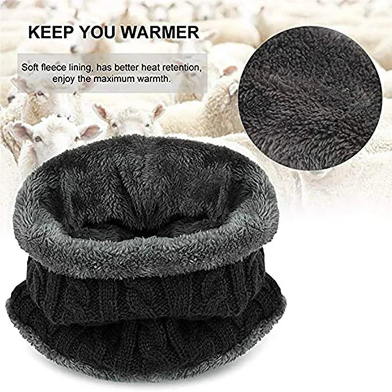 Winter Knit Hat & Scarf Set fo - Wool Scarf Men ulasan dan harga