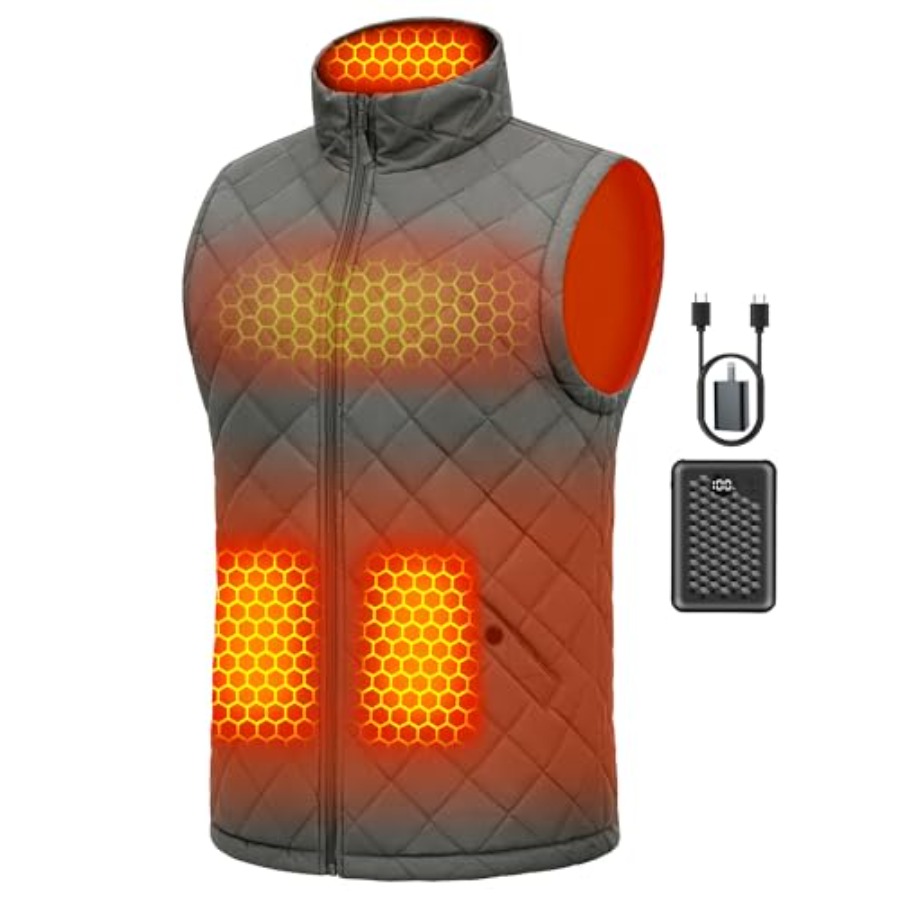 Wulcea Graphene Heated Vest Fo - Heated Vest Battery ulasan dan harga