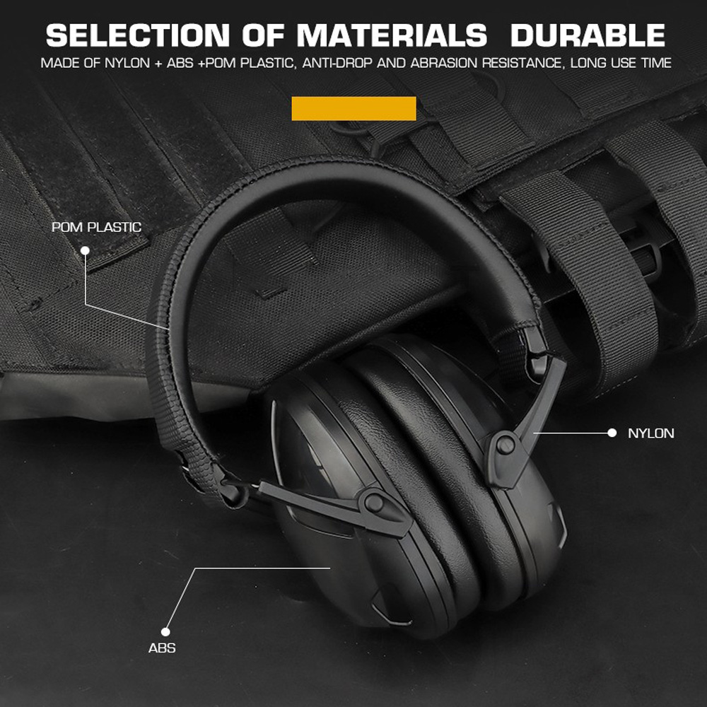 IPSC Shooting Noise Cancelling - Earmuffs Foldable ulasan dan harga