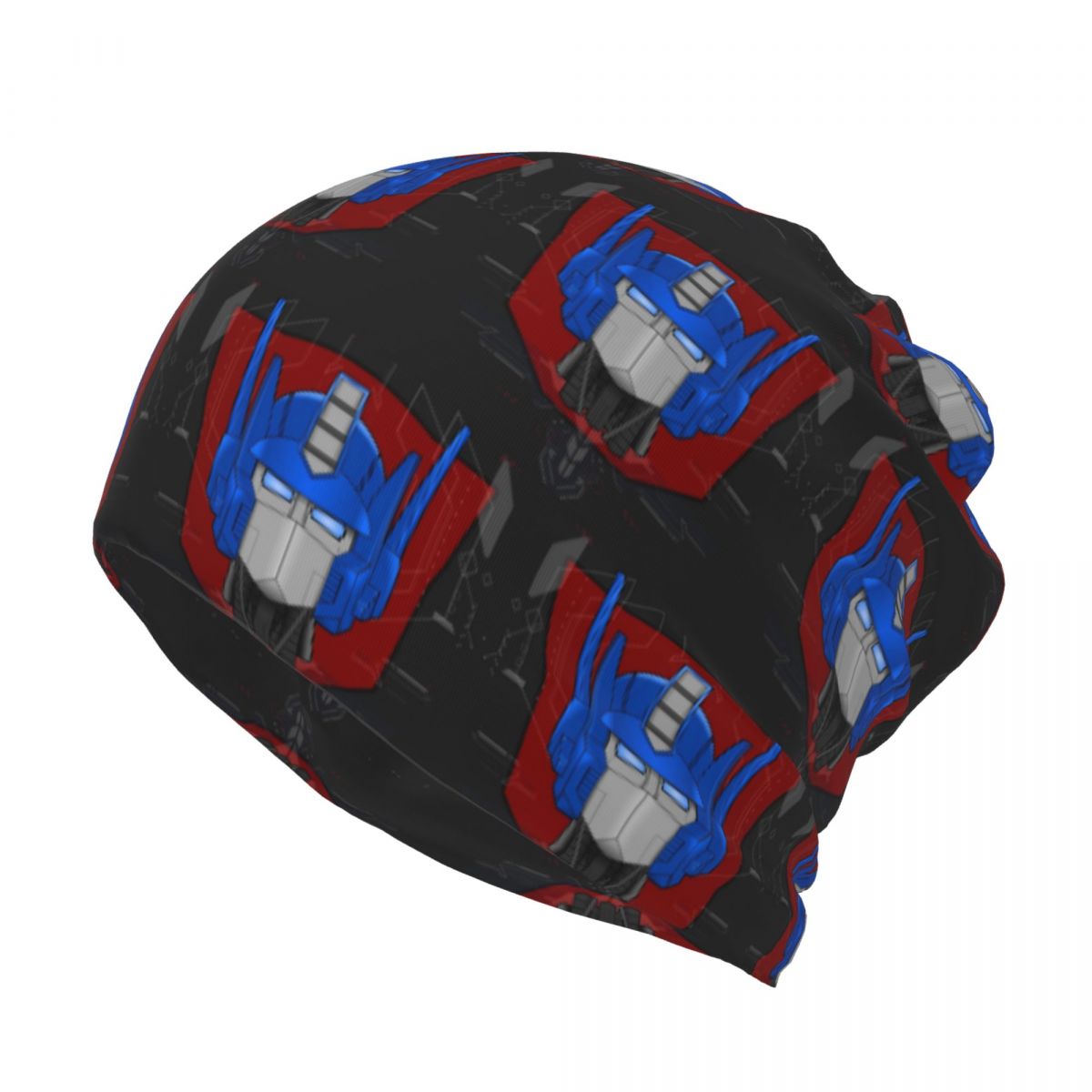 Optimus Prime Bust Bandana Nec - Knit Beanie Hat Warm ulasan dan harga