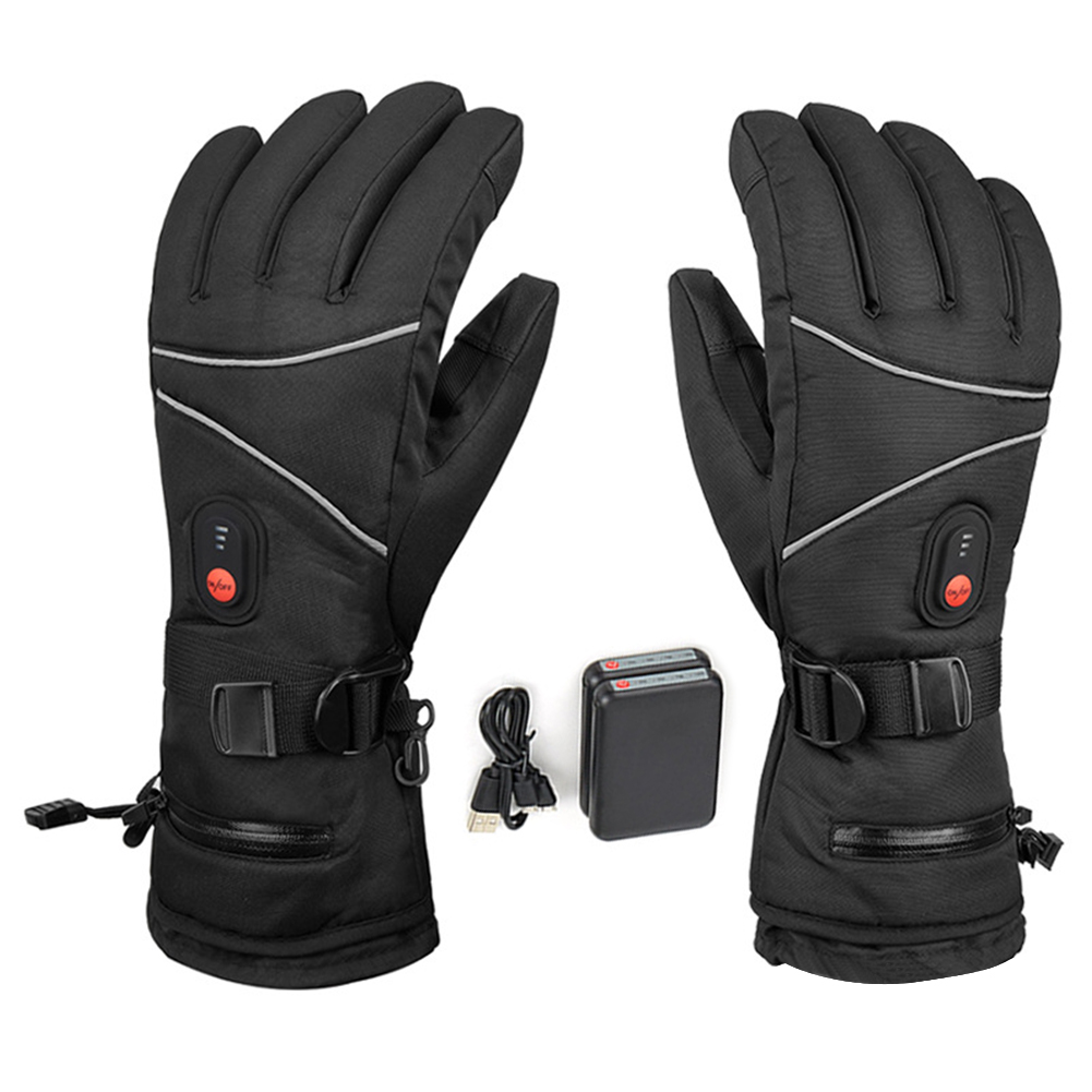 1 Pair Electric Heating Gloves - Touch Screen Gloves ulasan dan harga