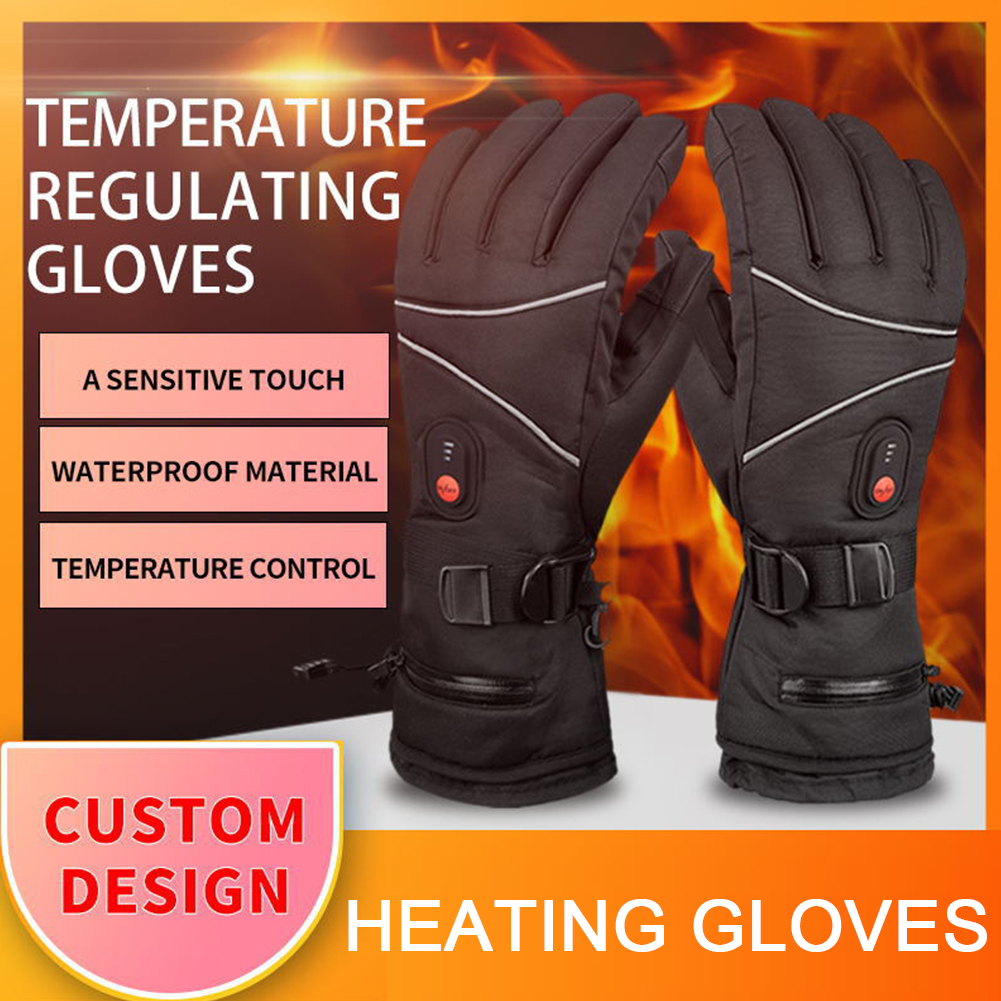 1 Pair Electric Heating Gloves - Touch Screen Gloves ulasan dan harga