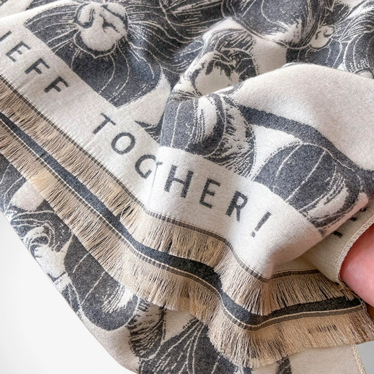 Luxury Winter Women's Imitatio - Cashmere Pashmina Wrap ulasan dan harga