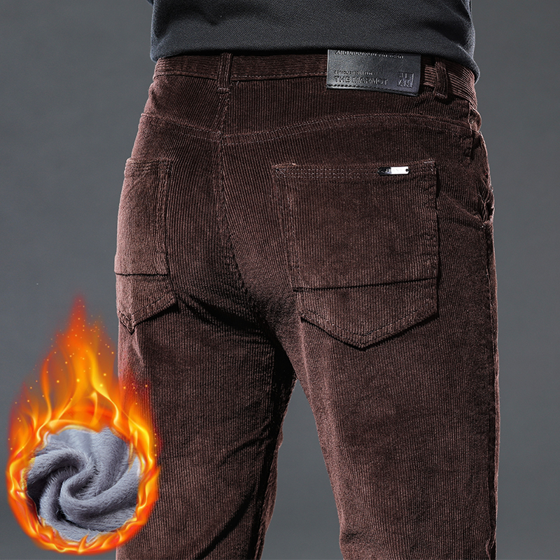 Winter New Men's Corduroy Flee - Corduroy Pant Warm ulasan dan harga