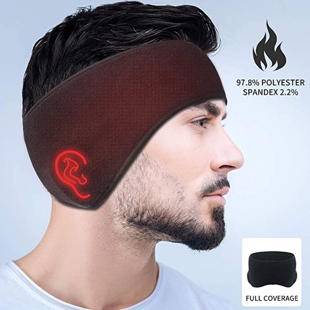 Warm Earmuffs Unisex Women Men - Fleece Ear Warmer Band ulasan dan harga