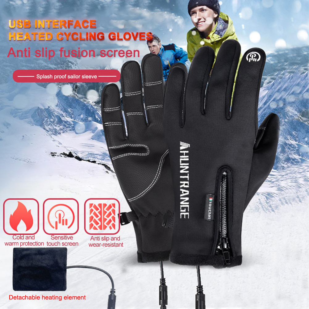Electric Heated Gloves USB Tou - Touch Screen Gloves ulasan dan harga