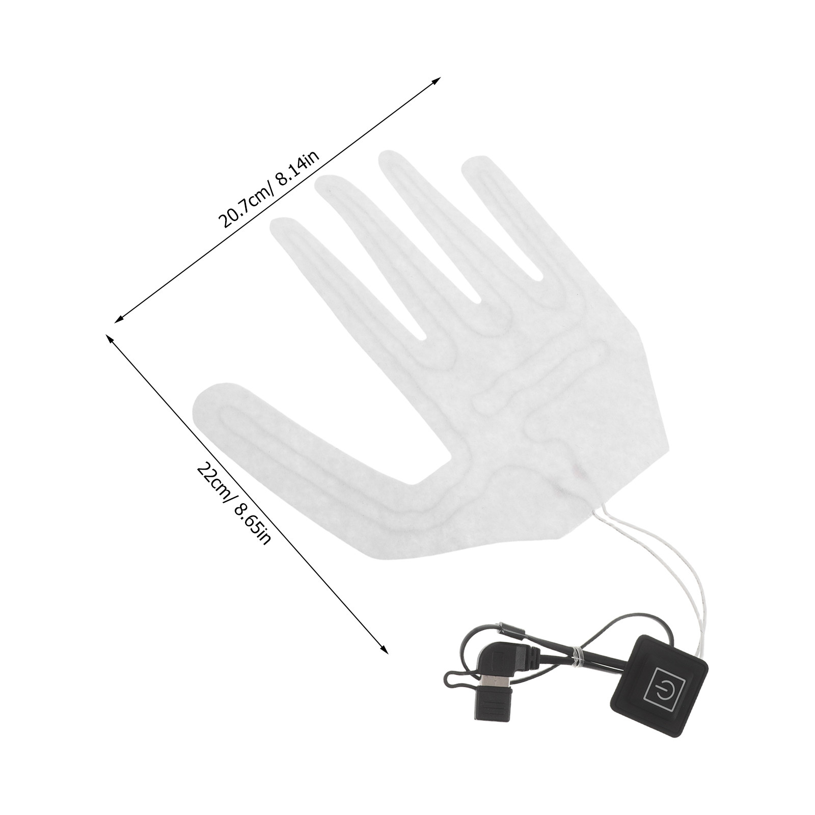 2Pcs Full Finger Electric Heat - Hand Warmer Electric ulasan dan harga