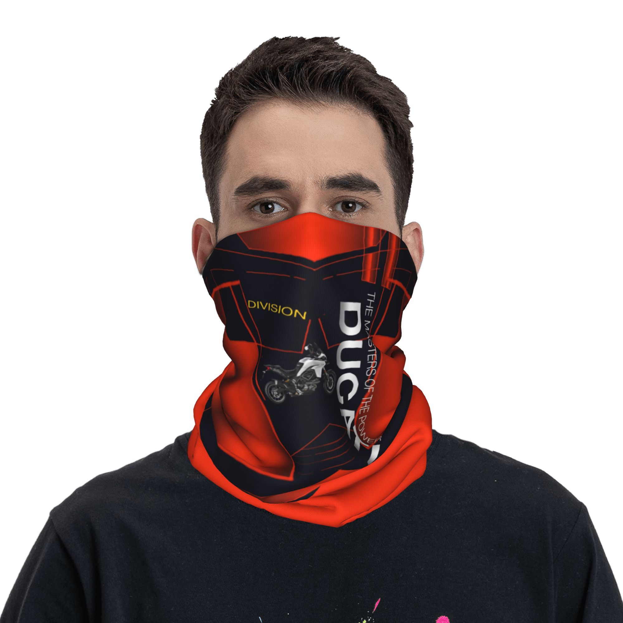 Custom Racing Sprot Ducatis  B - Neck Gaiter Fleece ulasan dan harga