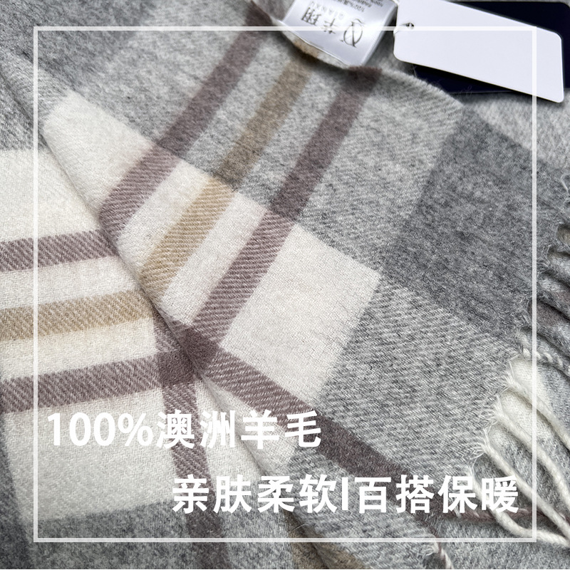 High Quality 100% Wool Scarf W - Wool Scarf Men ulasan dan harga
