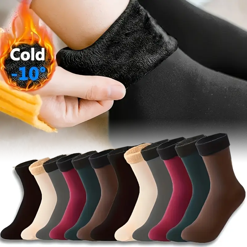 1-20Pairs Women Winter Warm Sh - Thermal Sock Wool ulasan dan harga