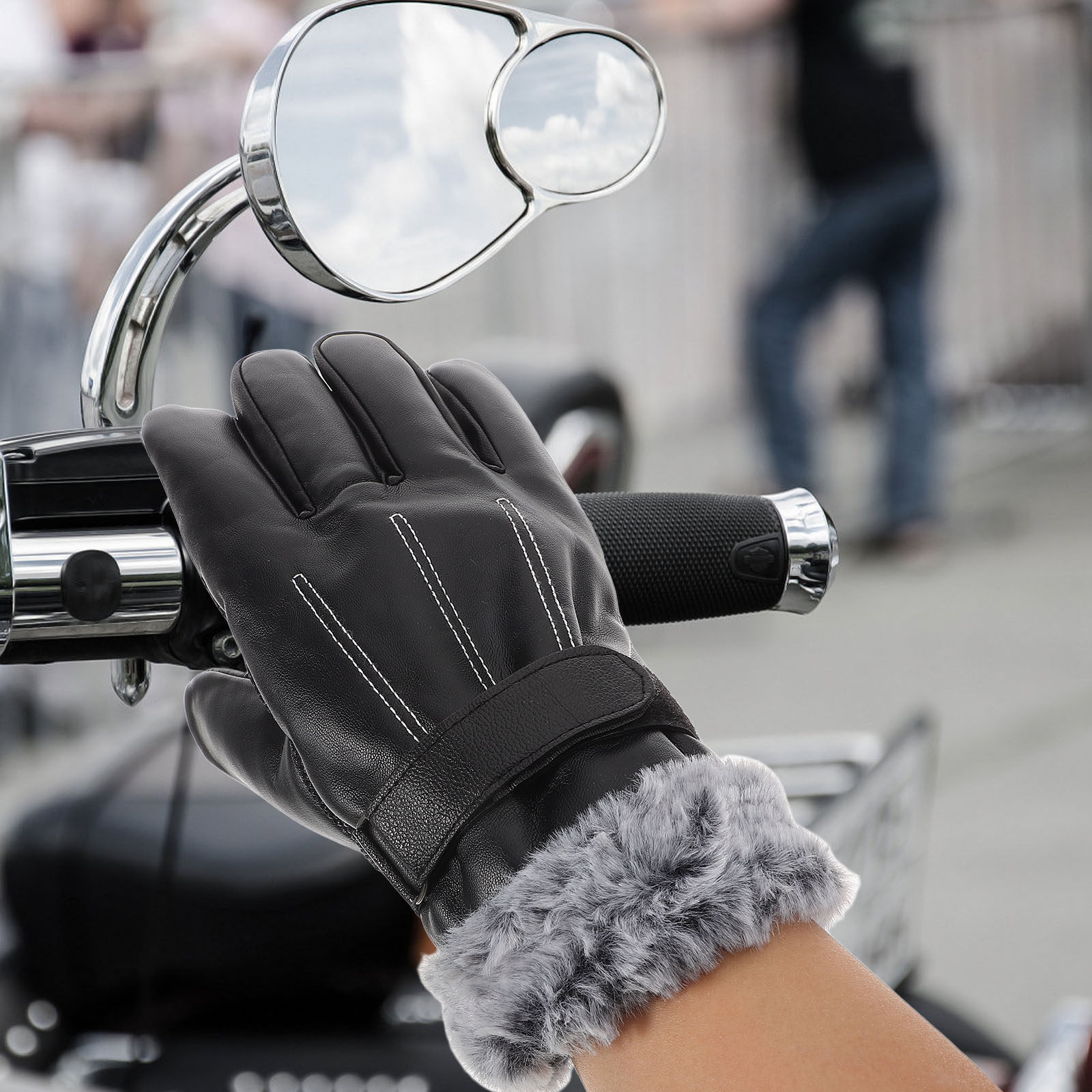 1Pair Men's Winter Ski Gloves  - Snow Glove Insulated ulasan dan harga