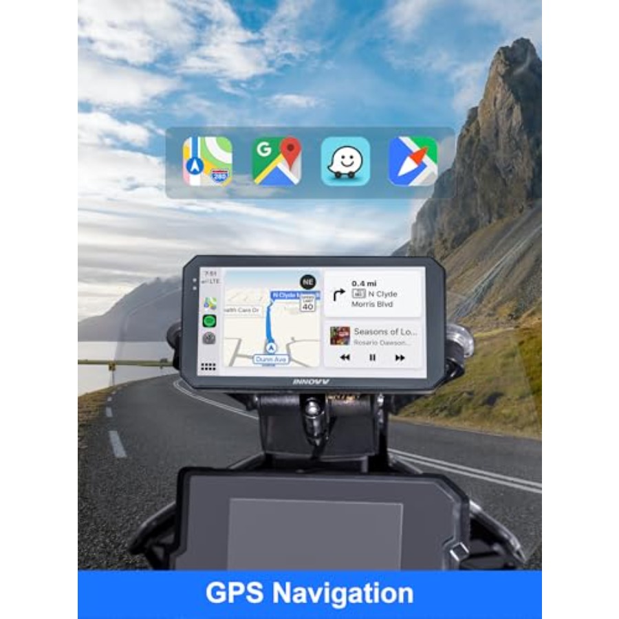 Motorcycle GPS Navigation with - Touch Screen Gloves ulasan dan harga