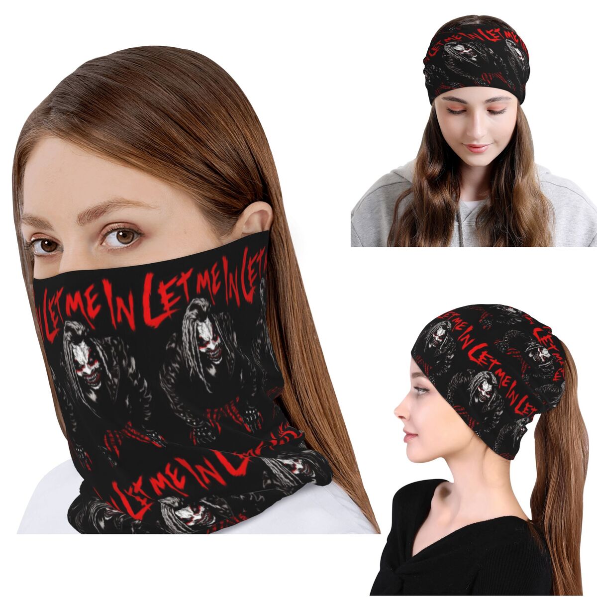 Bray Wyatt Vintage The Fiend C - Knit Beanie Hat Warm ulasan dan harga