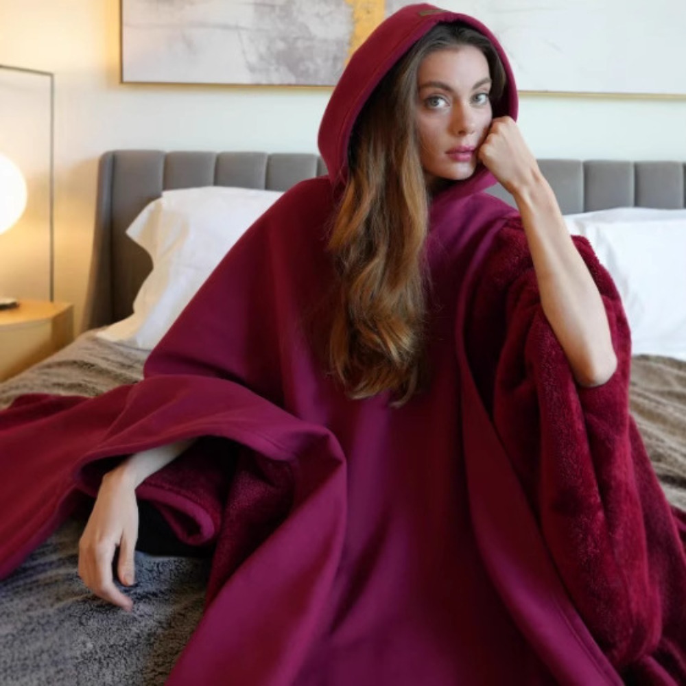 Good Quality Indio Cloak Hoodi - Shawl Wrap Winter ulasan dan harga