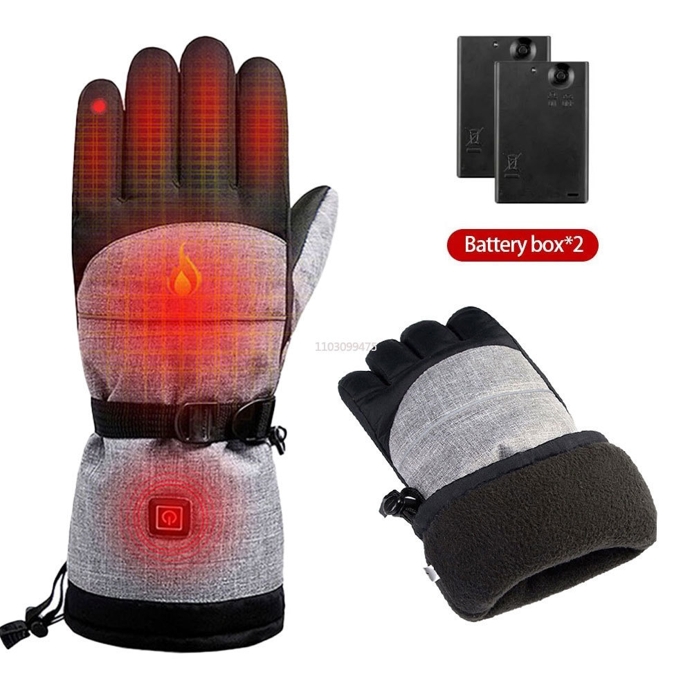 Heated Skiing Waterproof Glove - Touch Screen Gloves ulasan dan harga